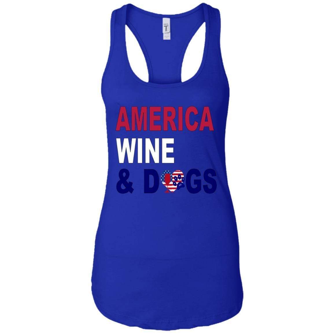 T-Shirts Royal / X-Small WineyBitches.Co Ladies Ideal Racerback Tank WineyBitchesCo