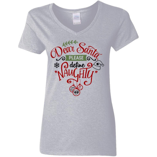 T-Shirts Sport Grey / S WineyBitches.Co Ladies' 5.3 oz. V-Neck T-Shirt WineyBitchesCo