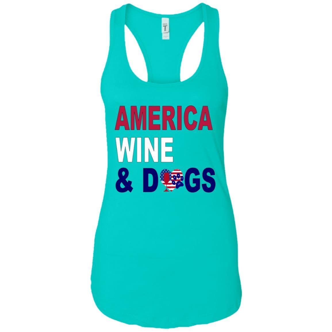 T-Shirts Tahiti Blue / X-Small WineyBitches.Co Ladies Ideal Racerback Tank WineyBitchesCo