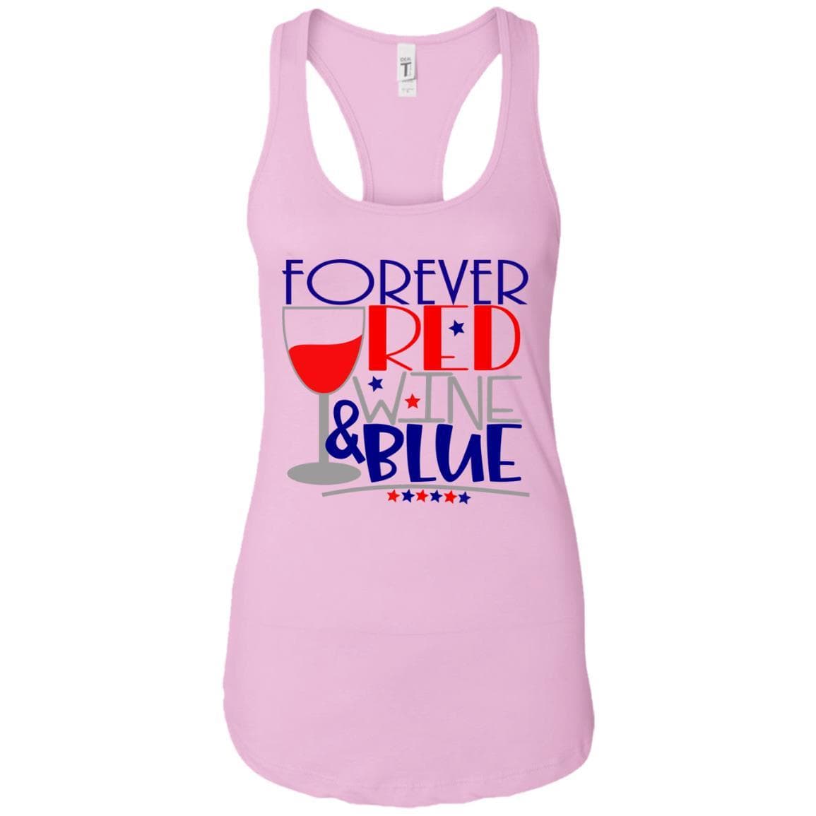 Tank Top Lilac / X-Small WineyBitches.Co Forever Red Wine & Blue Ladies Ideal Racerback Tank WineyBitchesCo