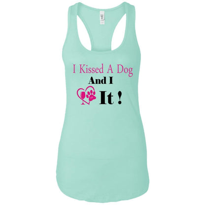 Tank Top Mint / X-Small WineyBitches.co "I Kissed A Dog And I Loved It:" Ladies Ideal Racerback Tank WineyBitchesCo