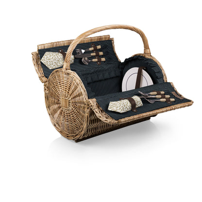 WineyBitches.co BARREL PICNIC BASKET – DAHLIA - WineyBitches.Co - Winey Bitches