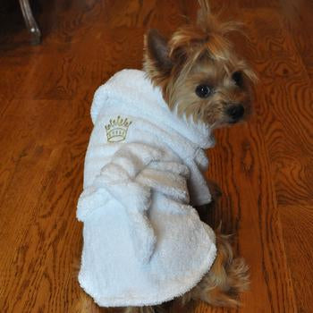 Doggie bathrobe