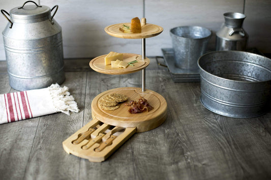 Winey Wood WineyBitches.co REGALIO CHEESE BOARD/SERVING TRAY WineyBitchesCo