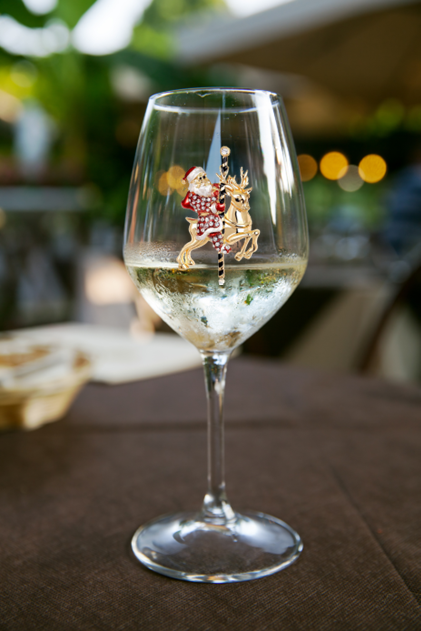 Santa’s Christmas Carousel Tipsy Sips – Magnetic Bling for Your Wine Glass (Holiday Collection)